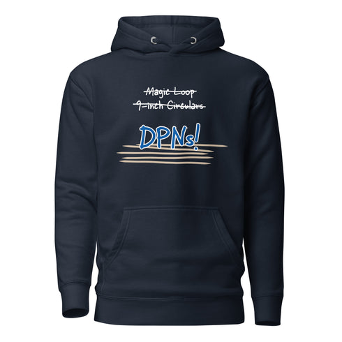 Double Pointed Needles DPNs Hoodie for Knitters
